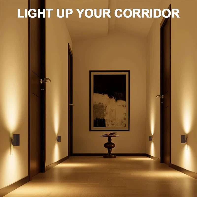 LumoSense™ - Slimme LED Wandlamp met Ingebouwde Lichtsensor