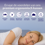 CervicalCare™ Ergonomisch Hoofdkussen