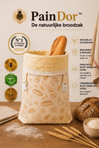 PainDor™ | Broodzak met Bijenwas | Vers Brood tot 7 Dagen