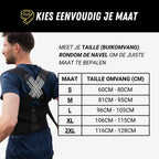 Verstelbare Rugbrace - Rughouding Ondersteuner