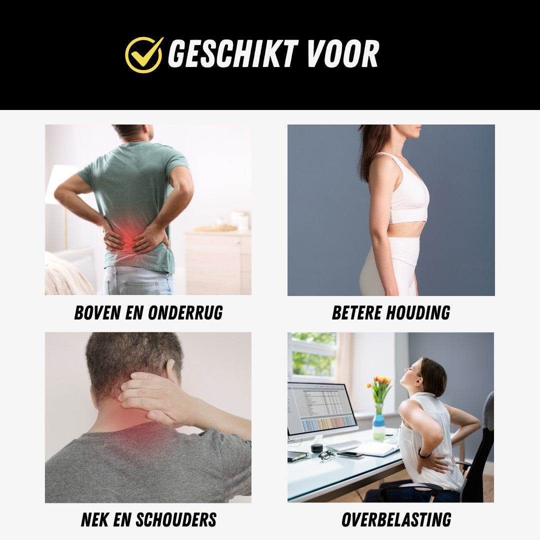 Verstelbare Rugbrace - Rughouding Ondersteuner