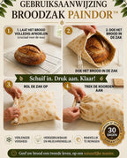 PainDor™ | Broodzak met Bijenwas | Vers Brood tot 7 Dagen